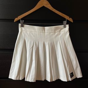 BERSHKA pleated mini skirt / tennis skirt
